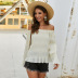 women s spring and summer new one-shoulder long-sleeved top T-shirt  NSKA1030