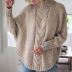 ladies Loose Bat Sleeve Knitted Sweater NSYF1067