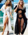 Women s Lace Fight Chiffon Cardigan Beach Blouse Sunscreen Clothing NSYF1095
