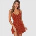 Summer Hot Sale Polka Dot Print Sexy Fashion Sling Dress NSYF1125