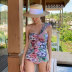new one-shoulder sexy vacation one-piece swimsuit  NSHL1163