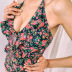 new fashion one-piece conservative belly slimming swimsuit NSHL1173