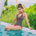 new fashion one-piece conservative belly slimming swimsuit NSHL1173