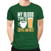 Camiseta de manga corta de café y cerveza caliente para hombre NSSN1183