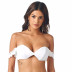 Bikini con estampado de lunares y cintura de bikini de traje de baño dividido para mujer de estilo caliente NSDA1203