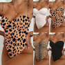 Hot Style One-piece Swimsuit Leopard Print One-piece Bikini NSDA1259