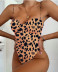 One-Piece Swimsuit Leopard Print One-Piece Bikini NSDA1259