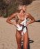 Moda vendedora caliente de una pieza impresa nuevo bikini sexy dividido NSZO1363