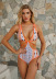 nuevo traje de baño de una pieza bikini bikini estampado estilo caliente NSZO1367