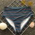 Hot selling fashion striped printed high waist slim swimmers NSZO1370