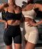 hot sale ladies high waist split conservative bikini beach swimsuit NSZO1398