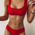 las señoras calientes de la venta partieron el traje de baño recogido de la playa del bikini NSZO1429