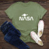 comfortable short-sleeved T-shirt dark   NSSN1443