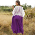 Nuevo vestido de talla grande con manga de murciélago azul púrpura musulmán de venta caliente de Oriente Medio NSDF1500