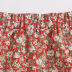 summer new holiday style floral skirt skirt fungus lotus leaf beach chiffon skirt NSDF1523