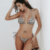 hot leopard bikini split swimsuit for women NSZO1573