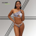 new split bikini one-shoulder stitching sexy bikini NSZO1578