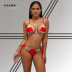 hot style stitching sexy sling swimsuit ladies bikini wholesale NSZO1579