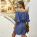 fashion one-shoulder solid color casual jumpsuits NSKA1584