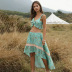 hot-selling top skirt bohemian two-piece dress NSDF1592