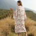 hot sale new bohemian beach holiday print sunscreen cardigan shawl for women NSDF1595