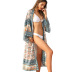 summer new seaside beach sunscreen clothing cardigan loose long-sleeved jacket shawl sunscreen clothing women NSDF1600