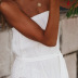  Irregular Mid-length White Dress Wholesale NSDF1624