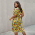  wholesale women s fashion print dress NSKA1643