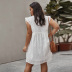 wholesale women s hollow white dress NSKA1647