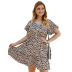  fashion plus size women s print floral dress  NSKA1653