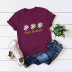  daisy print short-sleeved women s T-shirt NSSN1668