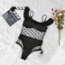  one-piece lace polka dot sexy one-piece swimsuit bikini NSZO1715
