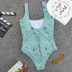  one-piece fresh print swimsuit bikini NSZO1718