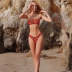  leopard print bikini split swimsuit  NSZO1722