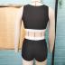  vest irregular stitching ladies split swimwear NSZO1729