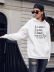  women s clothing popular letters street casual hooded hoodies for women NSSN1734