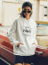   casual hooded sweater letter printing hoodies for women NSSN1740