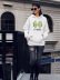 Street Casual Hooded Sweater Hoodies For Women NSSN1755
