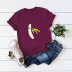 casual will fly banana short sleeve women s T-shirt NSSN1773