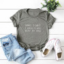  Casual Letters Printed Short-sleeved Women S T-shirt NSSN1776