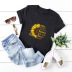 casual sunflower short sleeve women s t-shirt NSSN1788