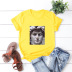  casual funny famous painting short-sleeved T-shirt NSSN1799
