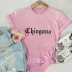 Hot Casual Popular Letters Short-Sleeved T-Shirt NSSN1809