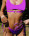  Split Swimsuit Solid Color Bikini NSDA1680