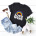 Casual Rainbow Love Short-sleeved Women S T-shirt NSSN1766