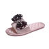 home bow satin cloth cotton slippers NSPE27462