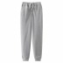 pantalones casuales de cintura alta atados con cuerda NSAC27593