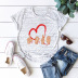 Valentine S Day Heart Printed T-Shirt NSSN27616