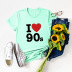 I love 90s letter printing t-shirt  NSSN27620