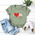 I love life letter printing top NSSN27621